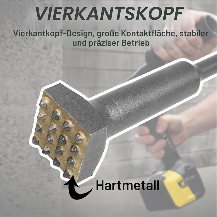 Elektro-Hammermeissel Blumen-Hammerbohrer Stockermeissel Abbruchbuchsen-Werkzeug-Bit 16 Zähne SDS Pl