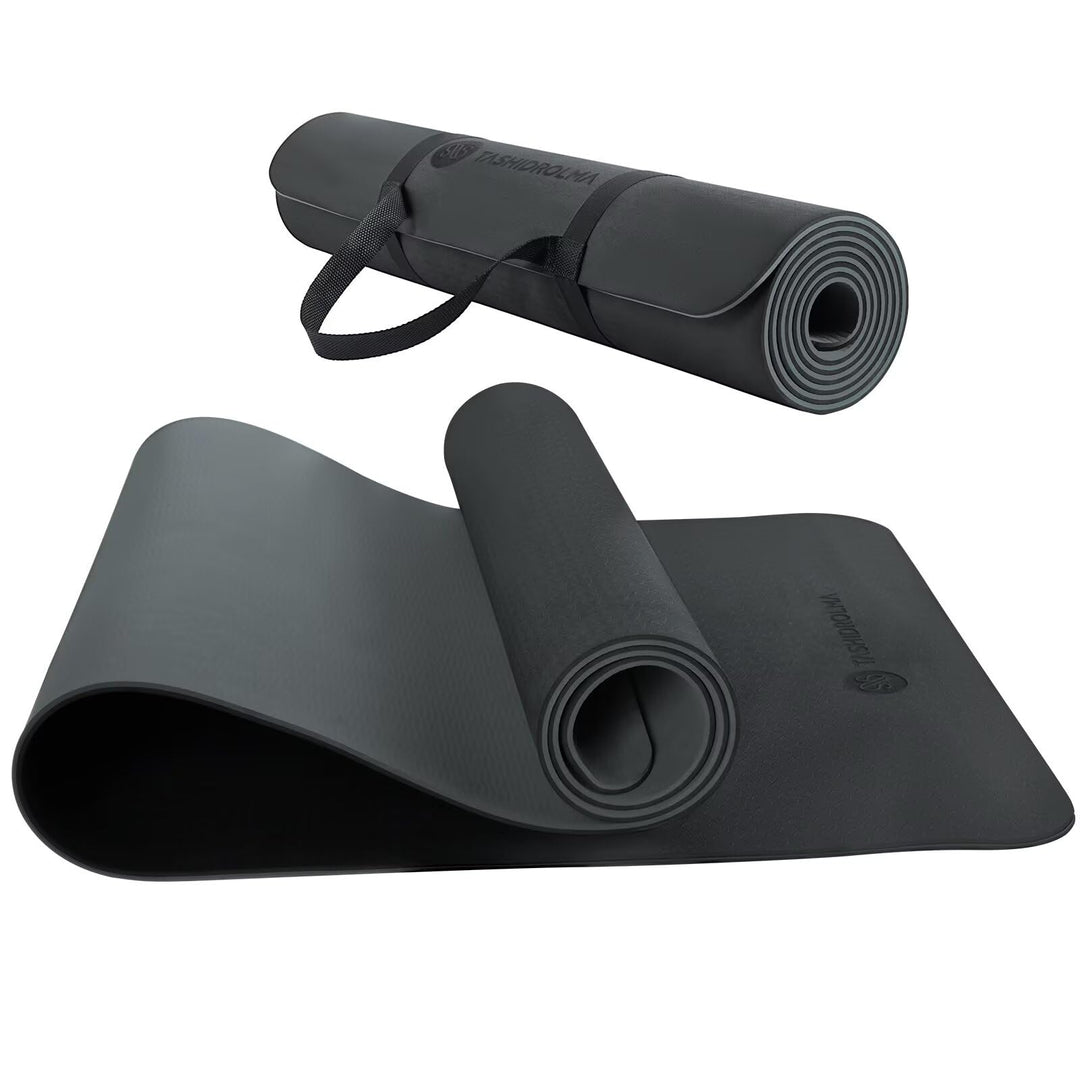 Yogamatte Rutschfest, Gymnastikmatte Mit Tragegurt, Sportmatte Für Fitnessstudio, Zuhause, Reisen, 1
