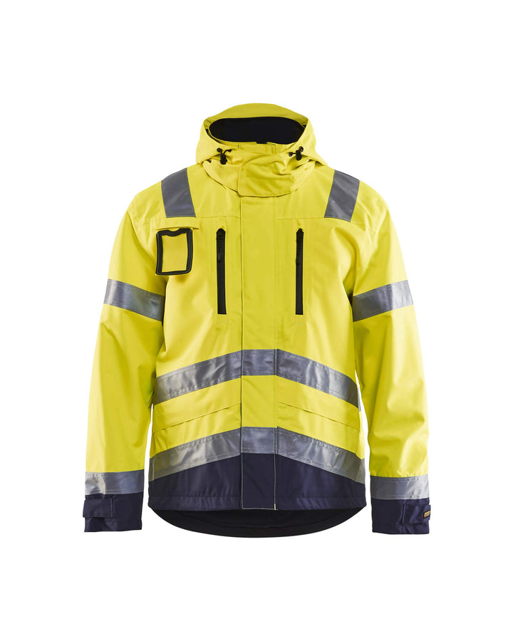 Blakläder Funktionsjacke High Vis Gelb/Maroon Blau S, High Vis Gelb/Maroon Blau S