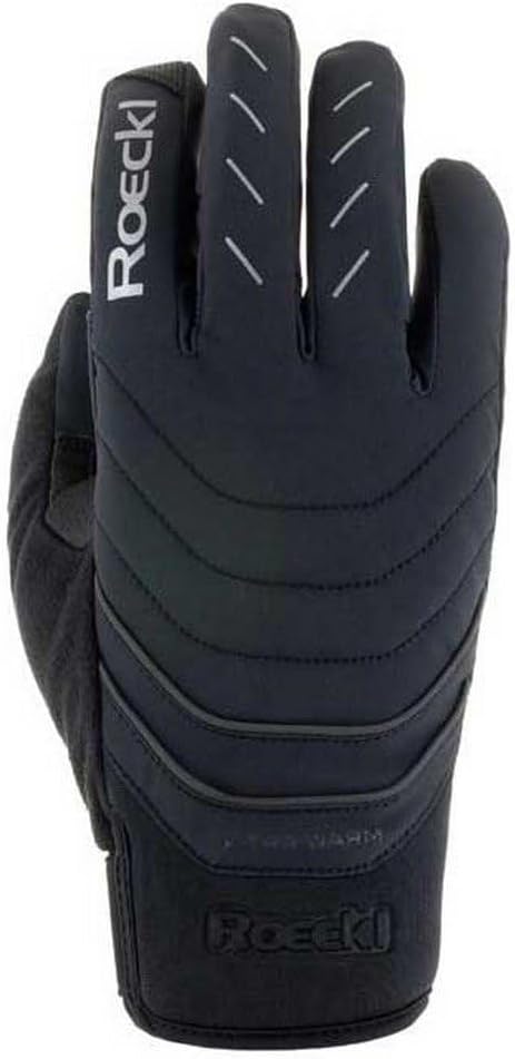 Roeckl Vandans Winter Fahrrad Handschuhe lang schwarz 2023 Schwarz 6, Schwarz 6