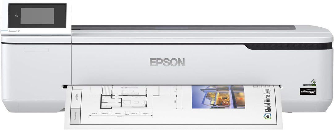 Epson SureColor SC-T3100N Tinten-Grossformatdrucker für CAD/GIS/POS (Drucke bis DIN A1+, Rollendruck