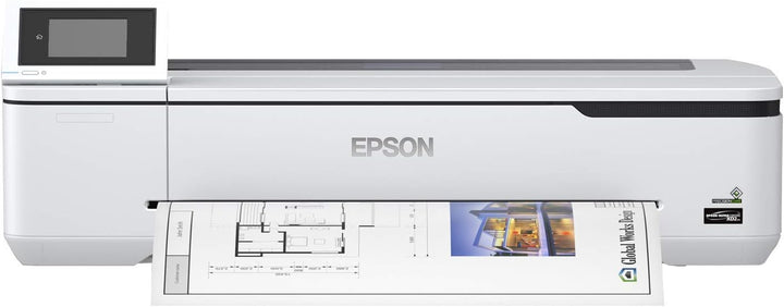 Epson SureColor SC-T3100N Tinten-Grossformatdrucker für CAD/GIS/POS (Drucke bis DIN A1+, Rollendruck