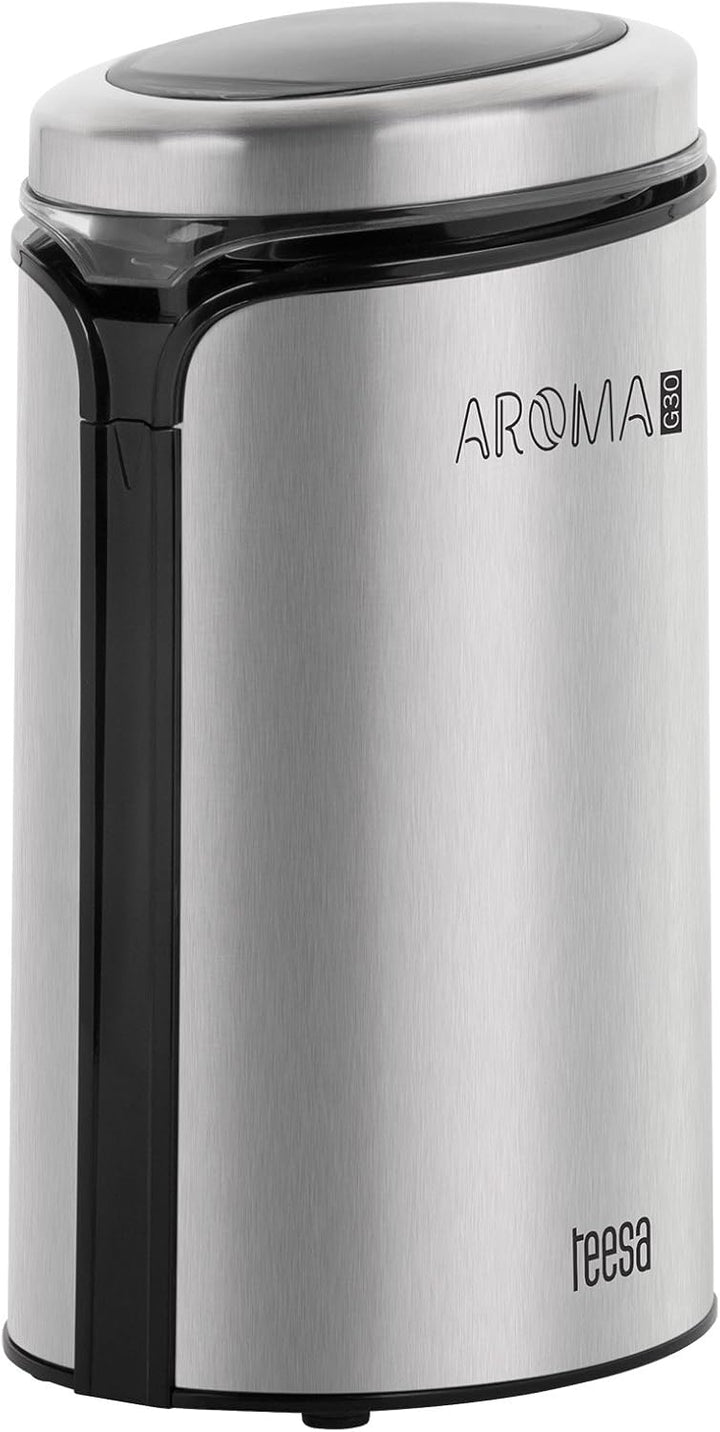 Teesa TSA4004 AROMA G30 Kaffeemühle, Schlagmesser, Edelstahl