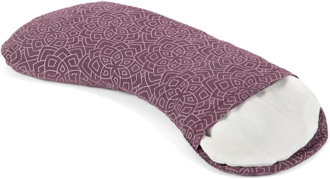 Bodhi Weiches Augenkissen aus Baumwolle | Füllung aus Bio-Leinsamen & Bio-Lavendel | Vegan | Augenma