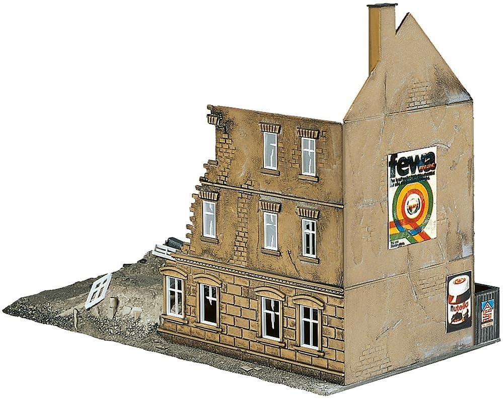 FALLER 130466 - Abbruchhaus mit Bagger
