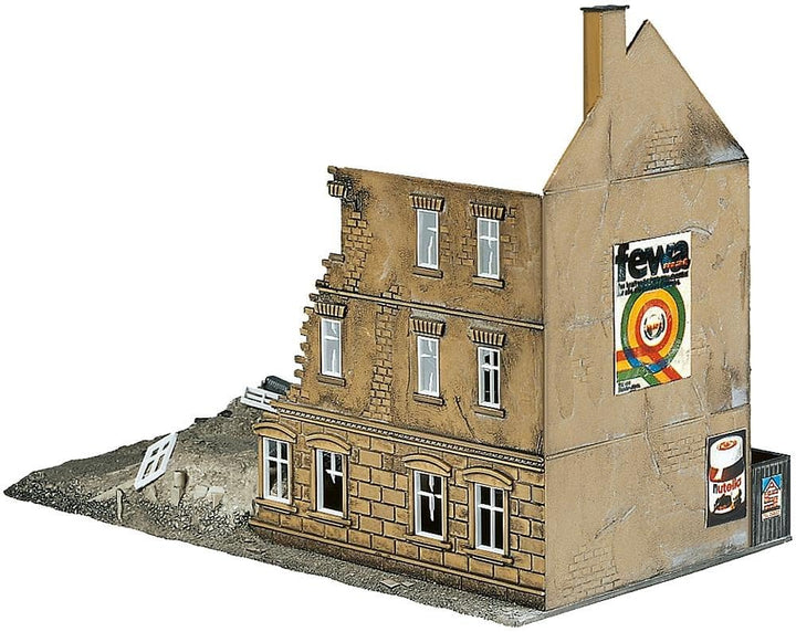 FALLER 130466 - Abbruchhaus mit Bagger