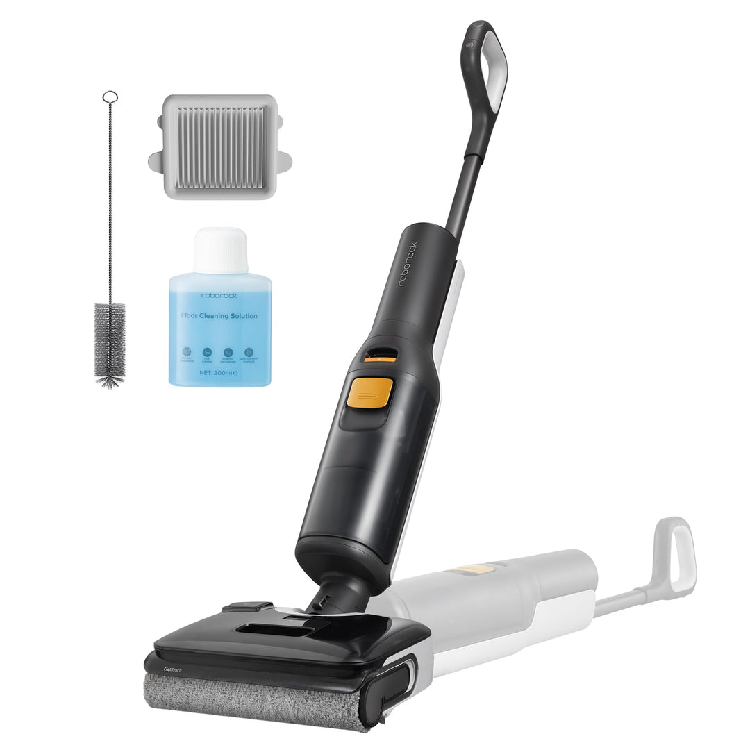 roborock F25 BX Nass Trockensauger, 180° Flach absenkbar, Kabelloser Staubsauger und Mopp in einem m