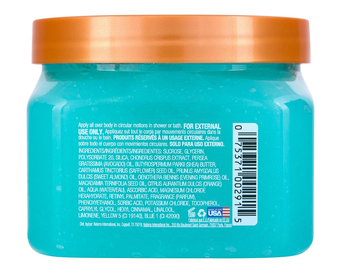 Tree Hut Blue Lagoon Shea-Zucker-Peeling, 470 ml, ultra-feuchtigkeitsspendendes Peeling und Peeling,