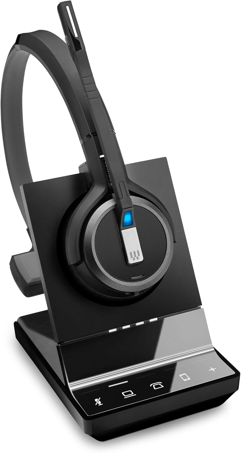 EPOS Impact SDW 5036 - EU/UK/AUS - Professionelles Wireless DECT Headset, UC-Optimiert, Zertifiziert