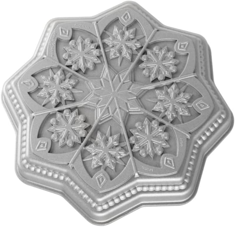 Nordic Ware - Backform Schneeflocke - Aluminiumguss