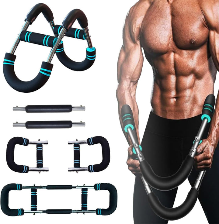 Ultimativer Twister-Armtrainer, verstellbares, tragbares Brust- und Armtrainingsgerät mit Federwider