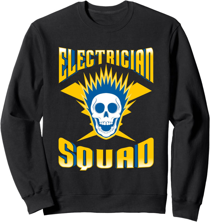 Elektriker Kader Elektroniker Spannung Sweatshirt