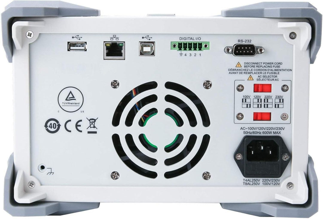 UNI-T UDP3305S programmierbares lineares DC Labornetzgerät Labor-Netzteil mit 4 Kanäle, 328W, 1mV,1m