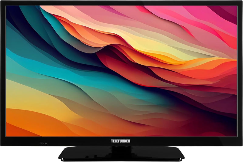 TELEFUNKEN XH24O550M Fernseher 24 Zoll HD-Ready LED TV mit 60 cm Bildschirmdiagonale und integrierte