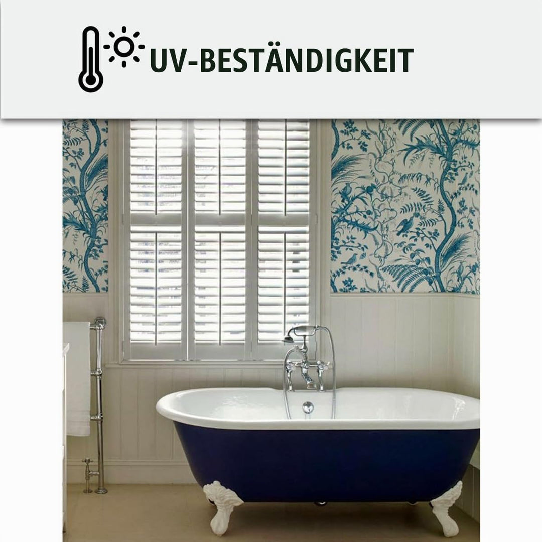 BADEWANNENLACK - BADFARBE - Zum Überstreichen von Badewannen, Waschbecken und Duschen - Weiss RAL 90