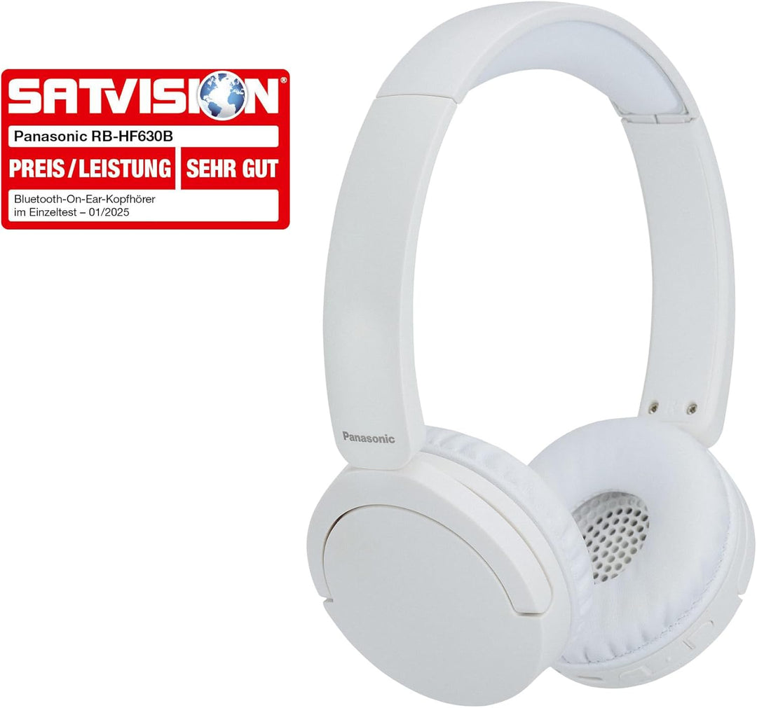 Panasonic HF630B, Kabelloser Street-Kopfhörer, On-Ear, eingebautes Mikrofon, Bluetooth 5.3, Multipoi