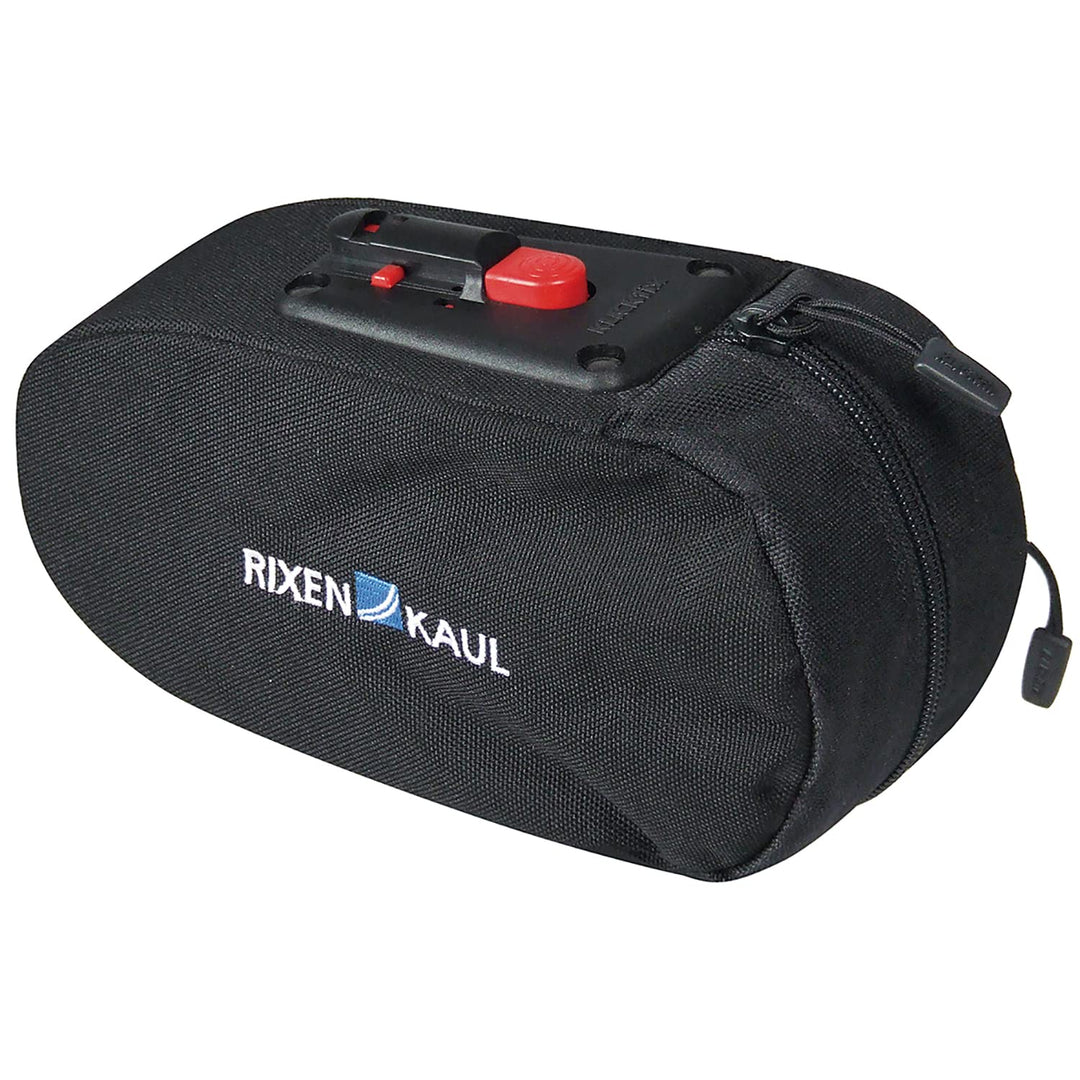 KlickFix Satteltasche Micro SL Plus mit Satteladapter Schwarz 20 x 7 x 10 cm, Schwarz 20 x 7 x 10 cm