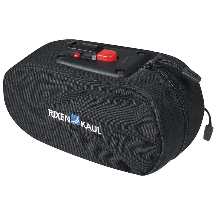 KlickFix Satteltasche Micro SL Plus mit Satteladapter Schwarz 20 x 7 x 10 cm, Schwarz 20 x 7 x 10 cm