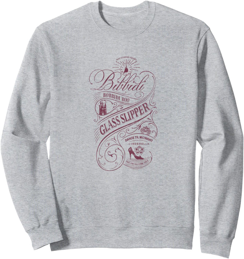 Disney Cinderella Quote Cursive Poster Sweatshirt