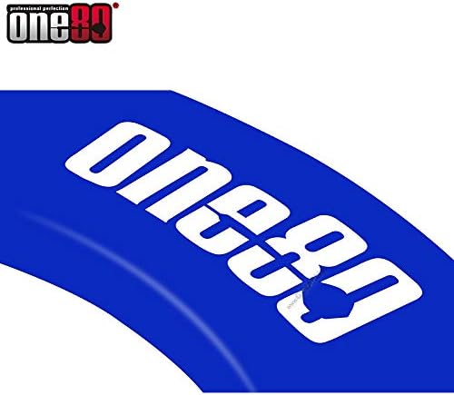 ONE80 Dartboard Surround Catchring für Dartscheibe Auffangring Einteilig Rund Blau, Blau