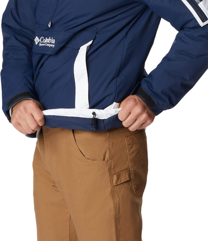 Columbia Herren Challenger Insulated Pullover Winterjacke (1er Pack) XL Collegiate Navy/White, XL Co