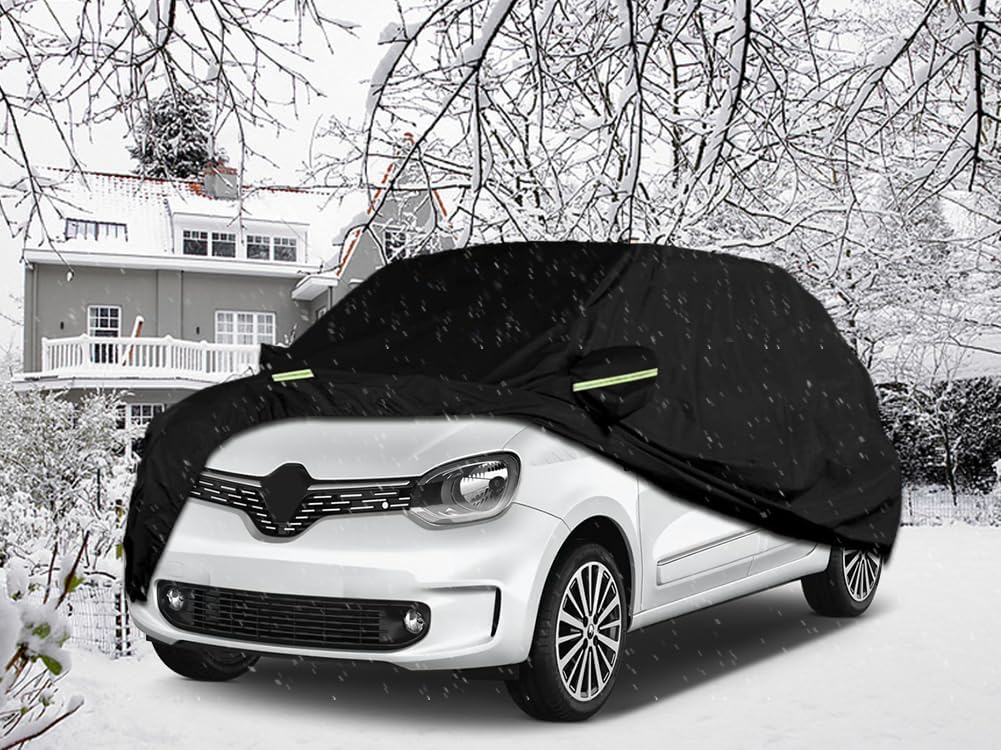 Autoabdeckung Wasserdicht Kompatibel mit Renault Twingo 1993-2024, Atmungsaktiv Vollgarage Autoplane
