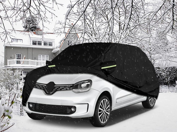 Autoabdeckung Wasserdicht Kompatibel mit Renault Twingo 1993-2024, Atmungsaktiv Vollgarage Autoplane