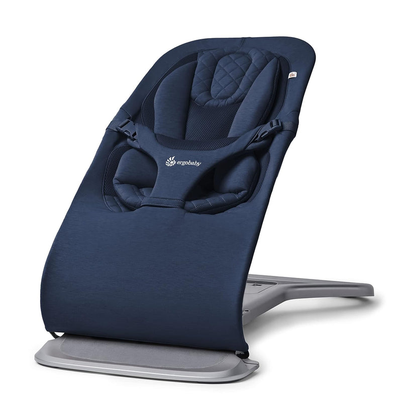 Ergobaby 3-in-1 Evolve Bouncer, Ergonomische Babywippe für Neugeborene ab Geburt bis zum Kleinkind,