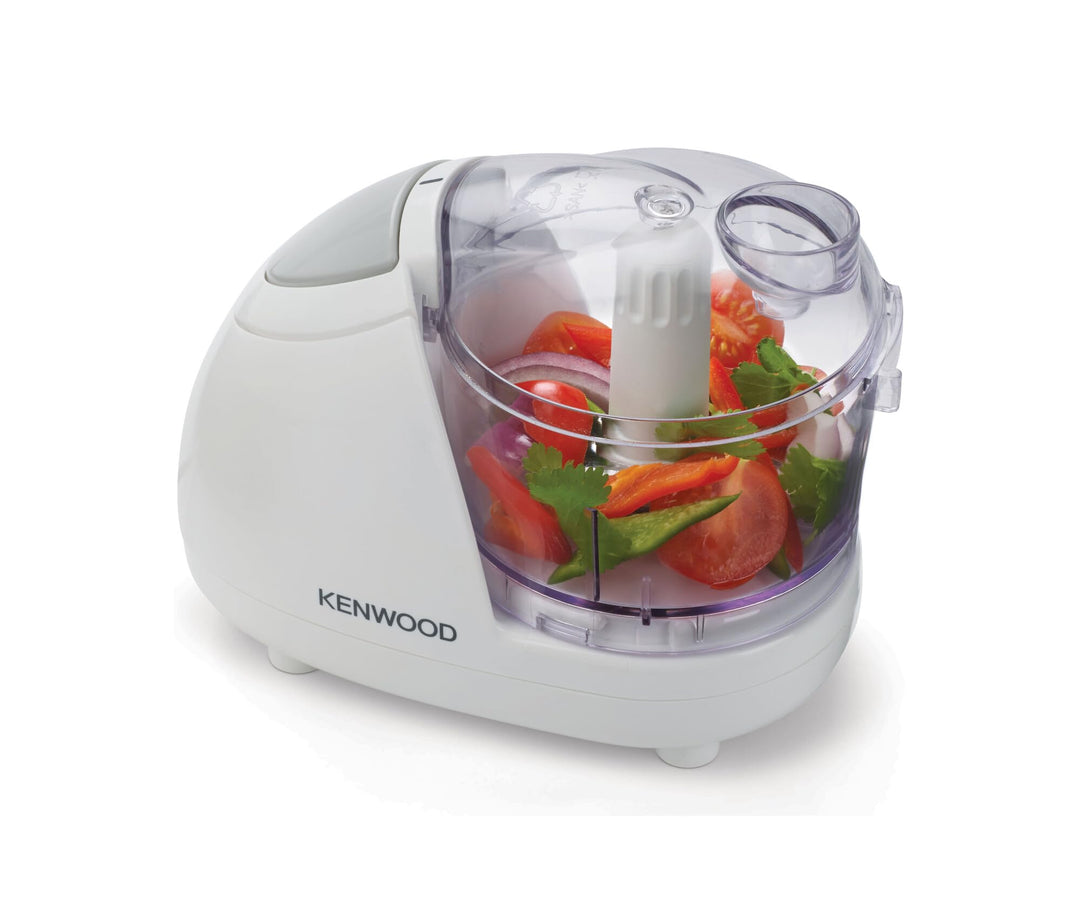 Kenwood Zerkleinerer CH180B, leistungsstark und kompakt, 2 Geschwindigkeiten, 350ml Behälter für 150