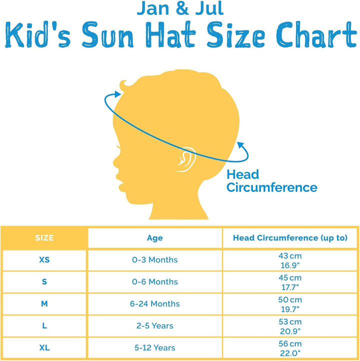 Jan &amp; Jul Baby - Mädchen Sun Hat Schlenker 2-5 Jahre Kirsche, 2-5 Jahre Kirsche