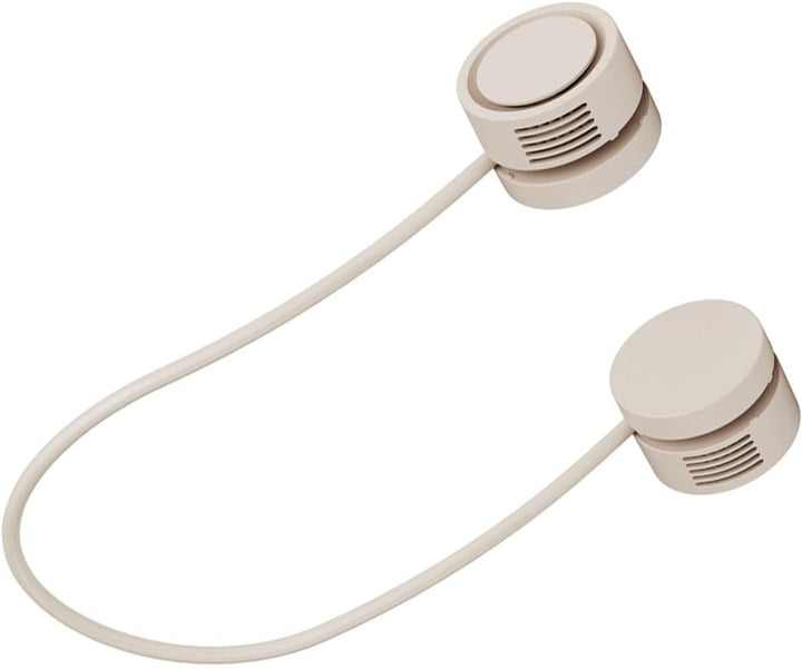 Fydun Tragbarer Nackenventilator, Mini-USB-Aufladung, Freihändig, Flügellos, Hängender Halsventilato