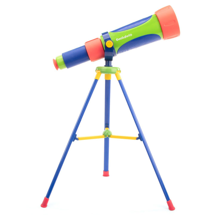 Learning Resources EI-5131 GeoSafari Jr. – Mein erstes Spielzeugteleskop, Mint, Spielzeug-Teleskop f