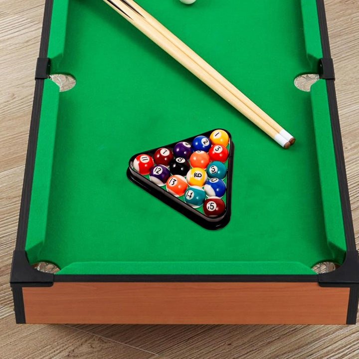 Toddmomy Mini Resin Billardkugeln,Mini Pool Ball Billard Set 32mm Umweltfreundliche Billard Kugel Se