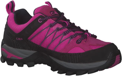 CMP Damen Rigel Low Wmn Shoe Wp Trekking-& Wanderhalbschuhe 41 EU Pink Fluo B Blue, 41 EU Pink Fluo