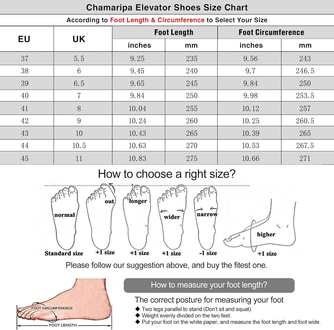 CHAMARIPA Elevator Schuhe Herren Schwarz Leder Oxford Schuhe Business Lace Up Schuhe Herren Anzugsch