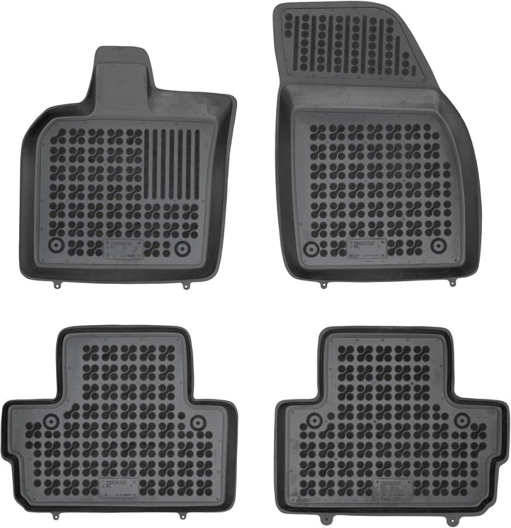 M MOTOS Gummimatten Auto Fussmatte passt für Volvo C30 2006-2012 Verbessern Sie Ihren Reisekomfort m