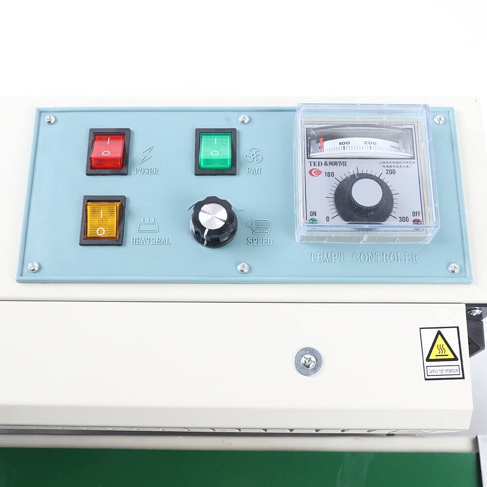 Kontinuierliche Versiegelungsmaschine YUNRUX Heisssiegelgerät Automatische Siegelgerät Siegelbreite