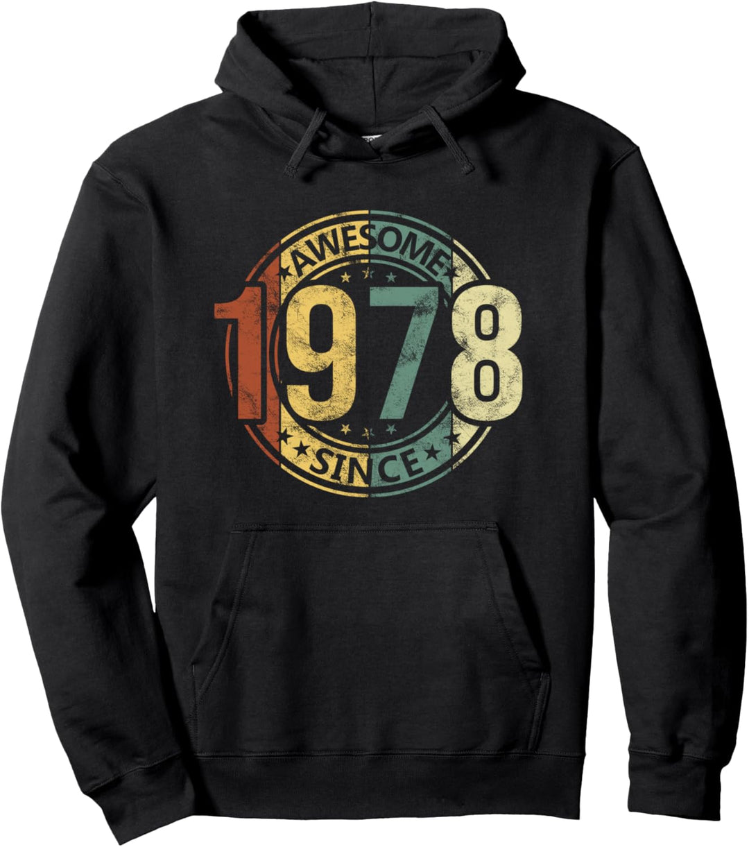 Genial Seit 1978 Awesome Für Mann Und Frau Geburtstag Pullover Hoodie