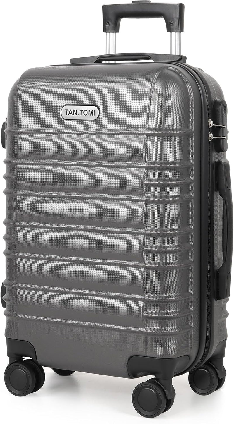 MoFut Koffer, Handgepäck Koffer, Hartschalenkoffer Trolley Rollkoffer Suitcase, Reisekoffer mit Roll