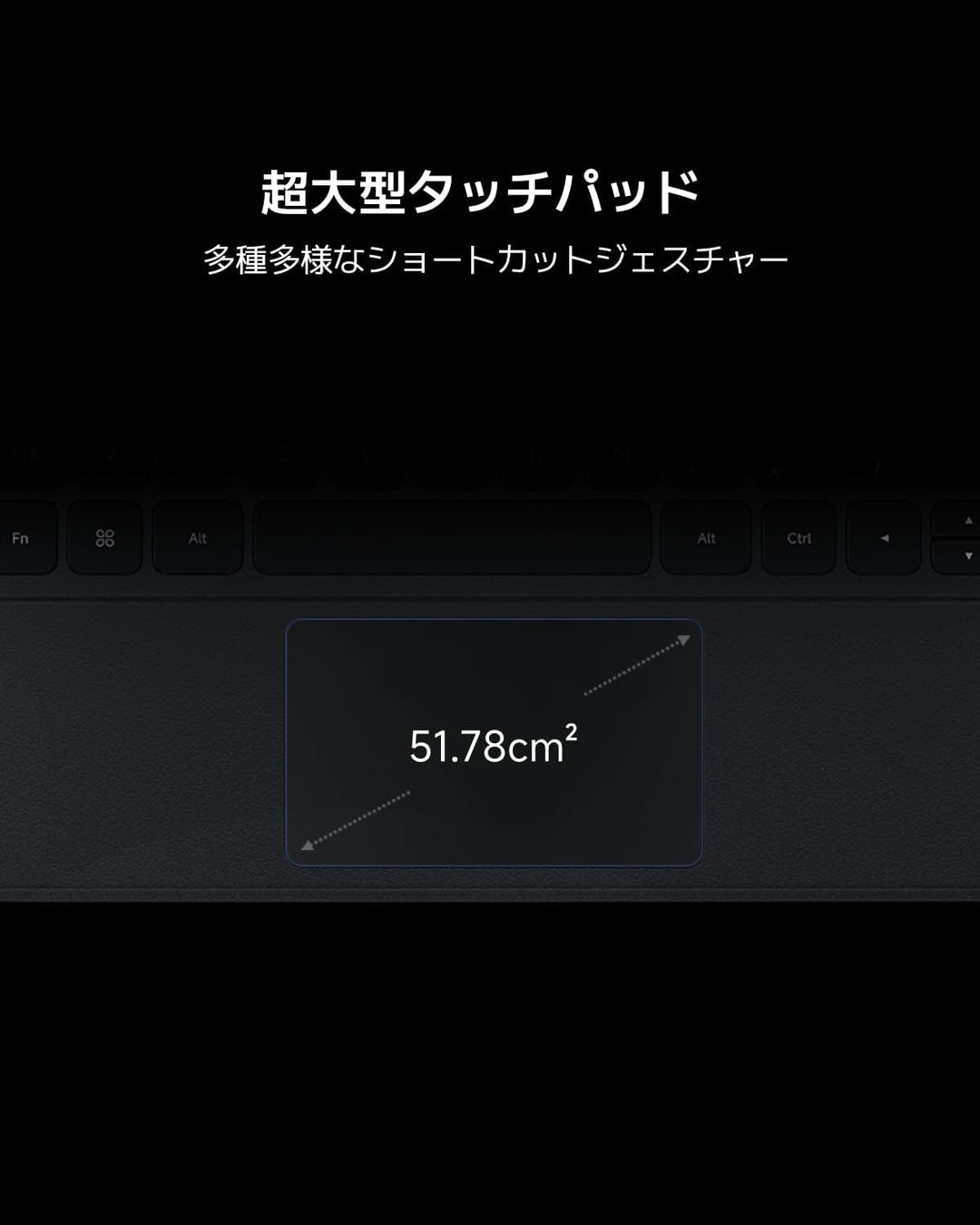 Xiaomi Pad 6S Pro Touchpad Tastatur (schwarz)