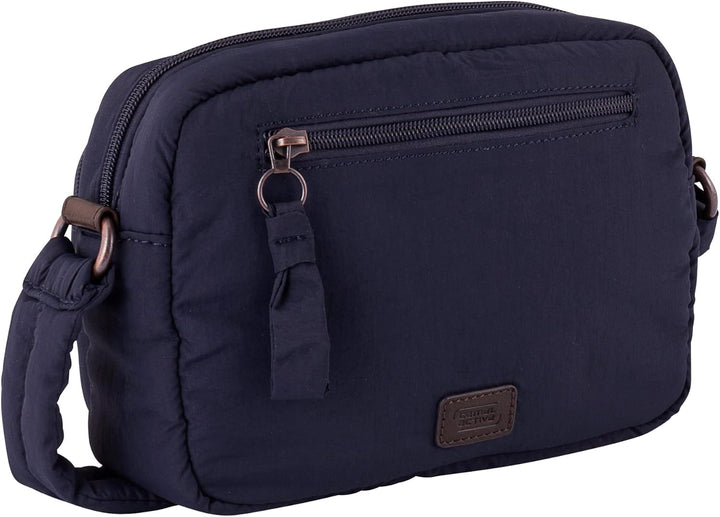 camel active Damen Claire Umhängetasche Dark Blue 19,5x12,5x30, Dark Blue 19,5x12,5x30