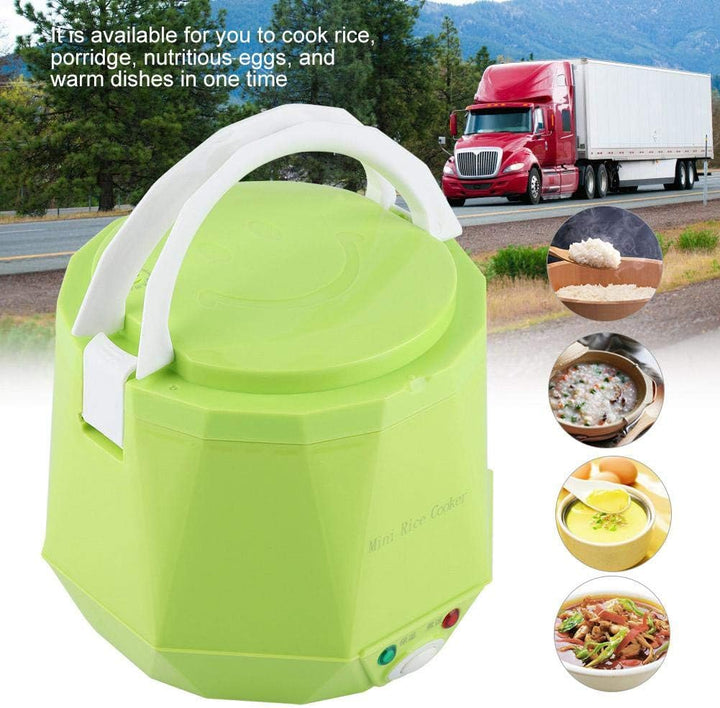 Tyenaza Elektrischer Reiskocher, Elektrischer tragbarer multifunktionaler Reiskocher Dampfgarer für