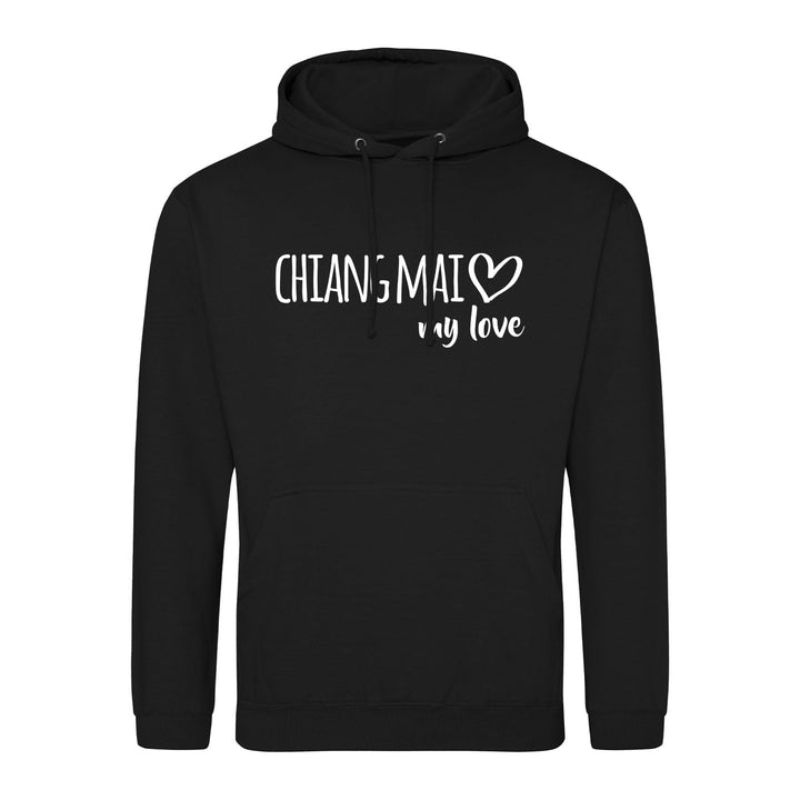 huuraa Unisex Hoodie Chiang Mai My Love Pullover Vegan Grösse S-3XL für alle Fans von Chiang Mai Tha