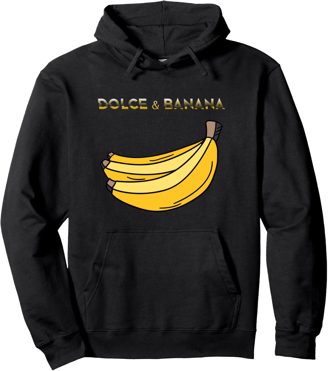 Dolce and Banana Banane Vegetarier Bananen Obst Veganer Pullover Hoodie