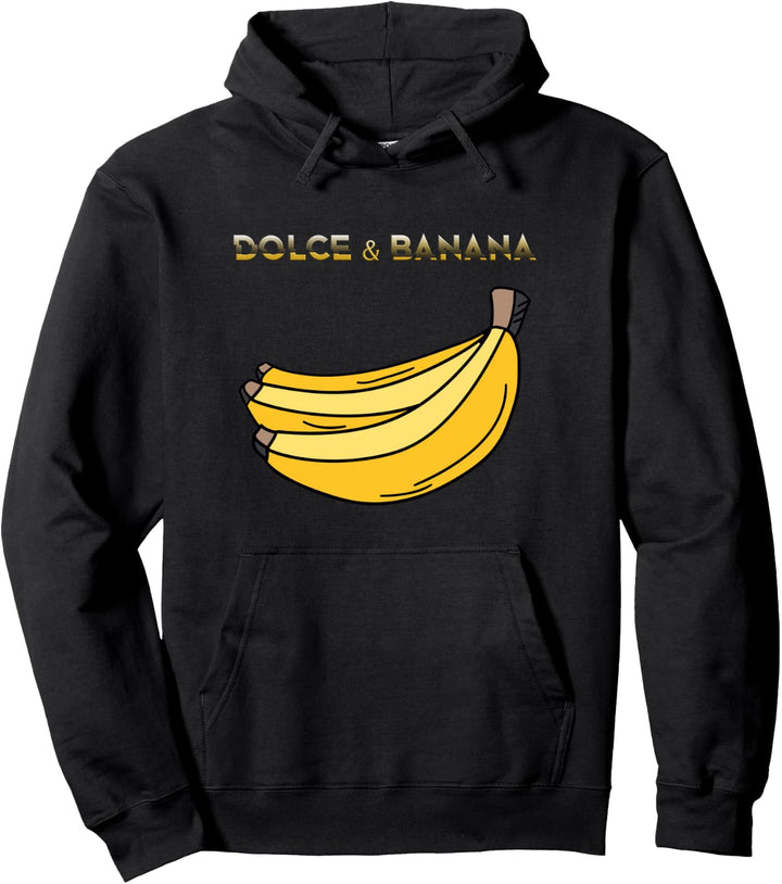 Dolce and Banana Banane Vegetarier Bananen Obst Veganer Pullover Hoodie