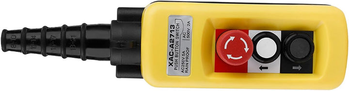Crane Hoist Control, XAC-A2713 Crane Kettenzug Druckschalter Heben Anhänger Controller mit Not-Aus 2