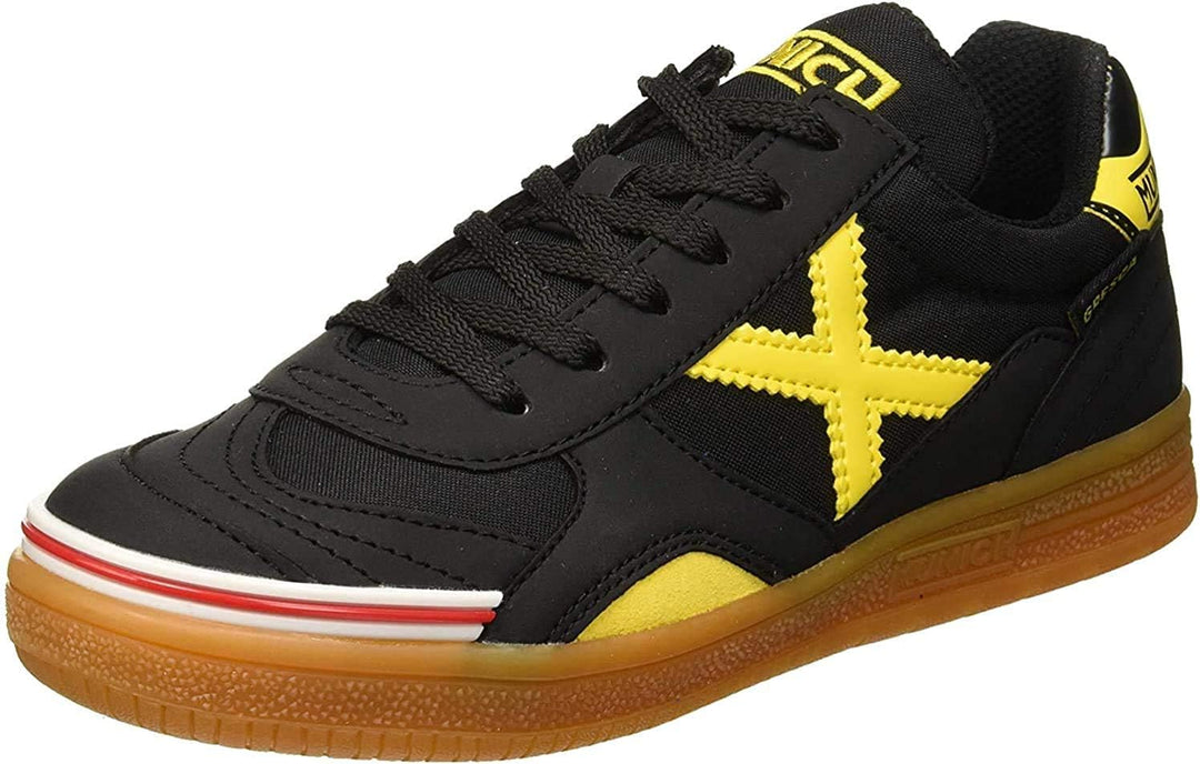 Munich Unisex Kinder Gresca Kid S Fitnessschuhe 34 EU Schwarz Gelb, 34 EU Schwarz Gelb