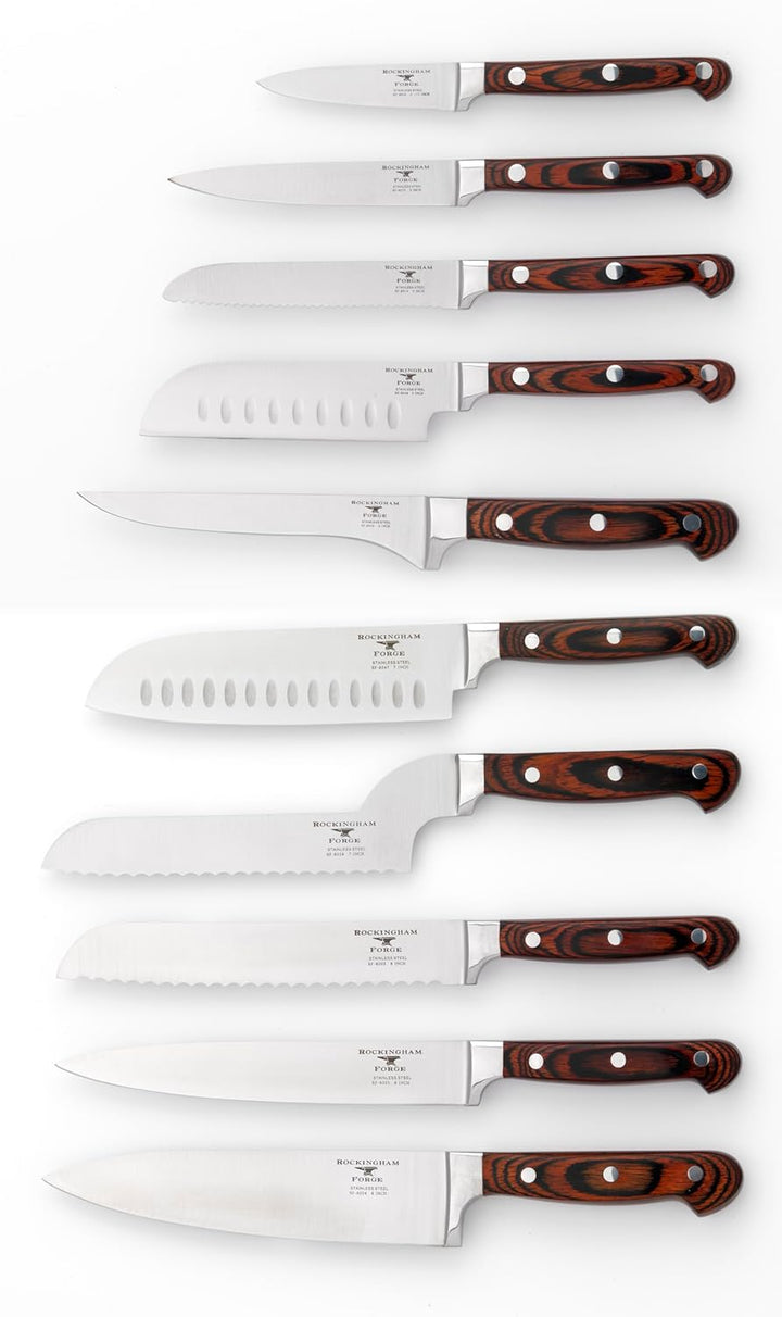 Rockingham Forge RF-8010 Ausbeinmesser 6“ Klinge aus Edelstahl – Klassischer Genieteter Griff aus Pa