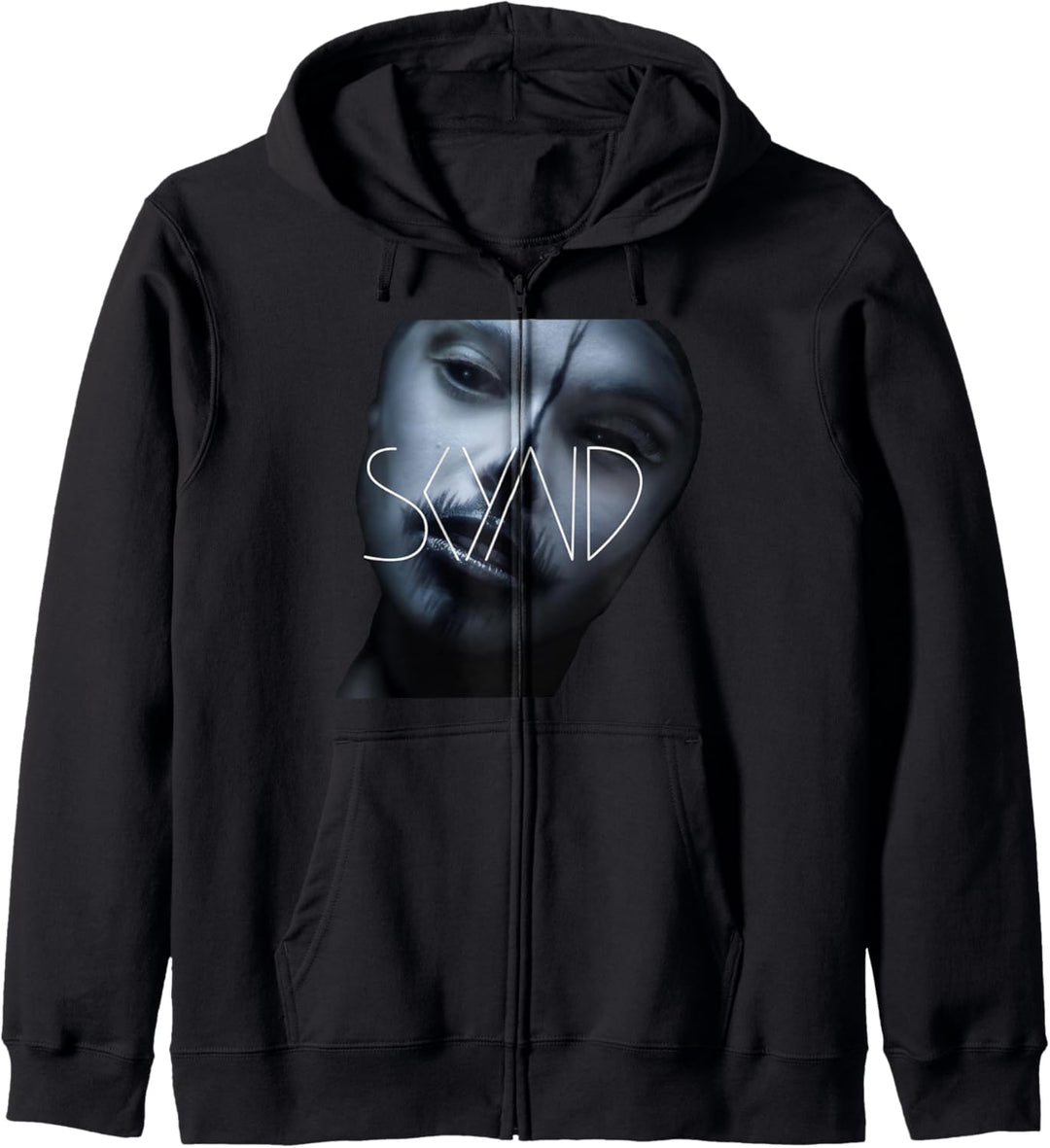 SKYND Band T-Shirt Kapuzenjacke