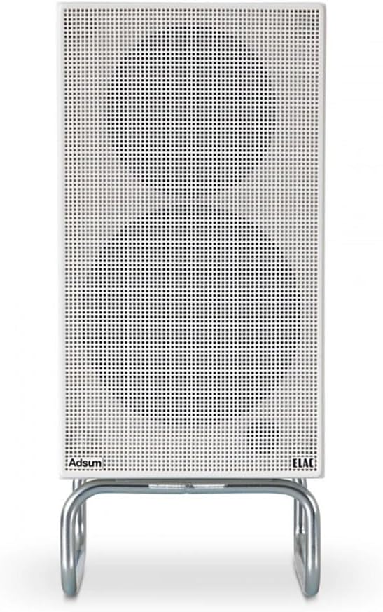 Elac Adsum DCB41S Standlautsprecher, Schwarz, 50 Watt x 2, Bassreflex, Hochtöner mit weicher Kuppel,